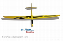 Emotion composite rc sailplane of rcrcm