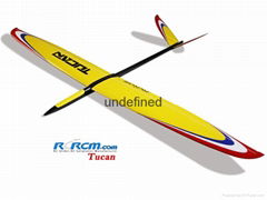 Tucan 2m composite rc glider