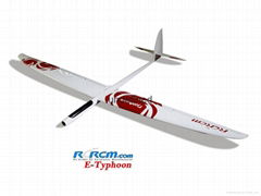 Typhoon composite remote control glider