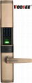 WODSEE New product fingerprint biometric door lock with password digital handle  1