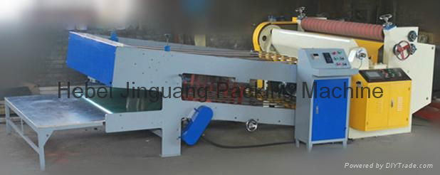 2 layer single facer corrugated paperboard production line