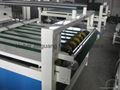 Semiautomatic corrugated carton folding