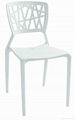 Modern Cheap Price Hollow Back Dining Chair Plastic Restaurant Chairs 5