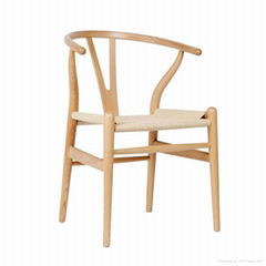 Replica Hans Wegner Dining Chair Wishbone Wooden Dining Chair Modern