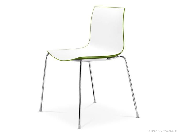 Italian Design Restaurant Chair ABS Plastic Chair in Dining Chair