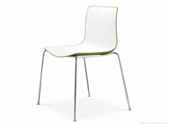 Italian Design Restaurant Chair ABS Plastic Chair in Dining Chair