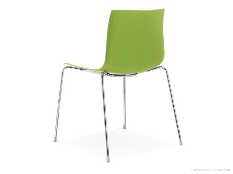 Italian Design Restaurant Chair ABS Plastic Chair in Dining Chair 2