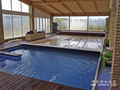 Automatic hard swimming pool cover above ground 3