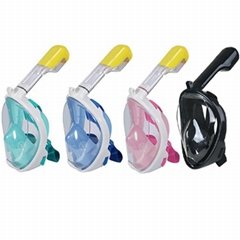 Best scube diving snorkel gear underwater full face breathing mask for sale