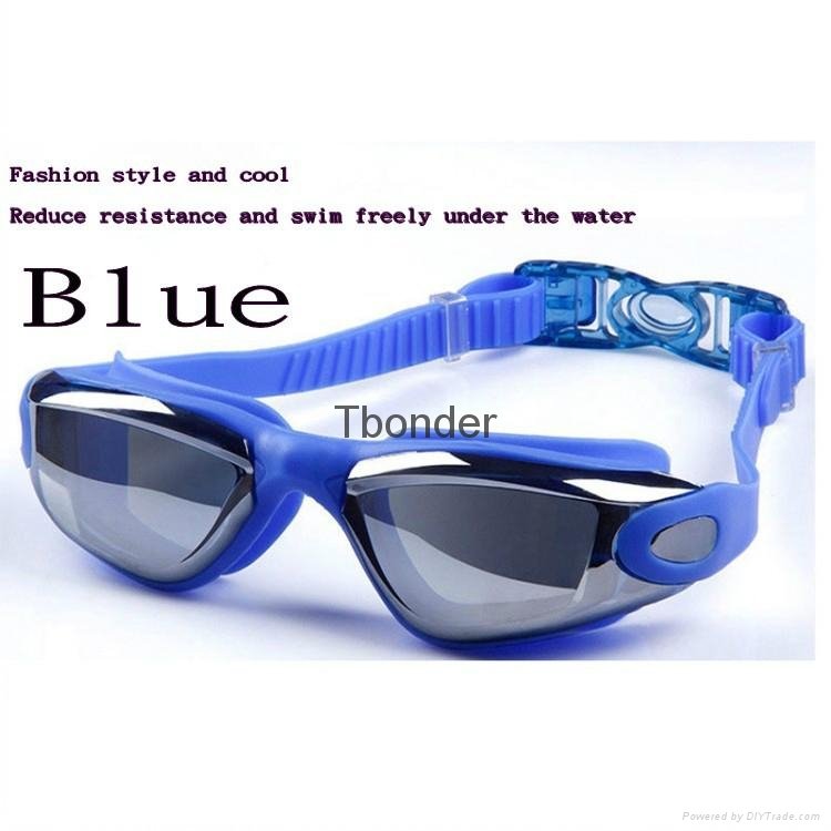 Fashion UV Protection Clear Lens Swimming Glasses Anti fog Swimming goggles