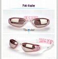 Fashion UV Protection Clear Lens Swimming Glasses Anti fog Swimming goggles 5