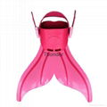 Wholesale best scube diving fins  professional adult diving fins 2