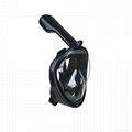Wholesale easybreath snorkeling mask full face snorke mask for diving camera  2