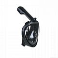 180 degree  full face scube diving mask easy breath snorkel mask 1