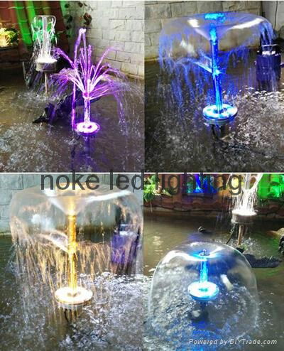 IP68 underwater lighting color changing led fountain light 4
