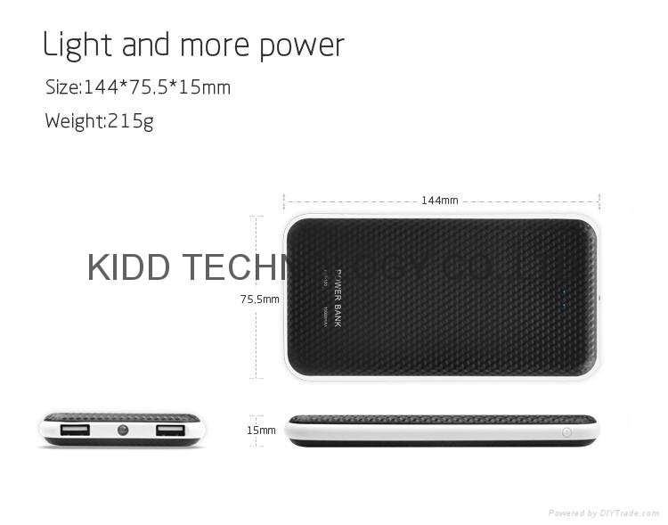 Factory price with high quality Power bank 9500-10200mAh hot Powerbank 3