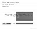 Aluminum alloy KIDD power banks protable 10000mAh powerbank 3