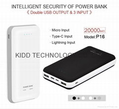 Shenzhen 20000mAh high capacity Powerbanks long life 