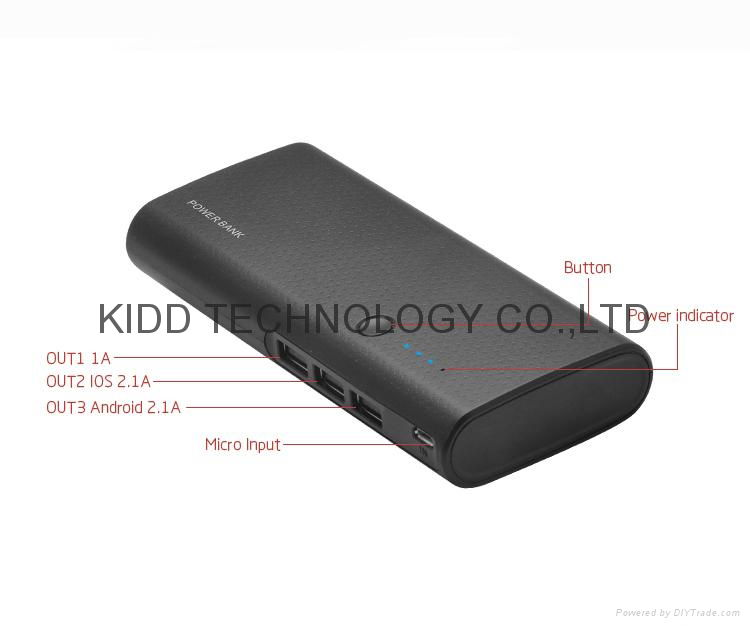 3 USB Output Powerbank new design with led indicator 4