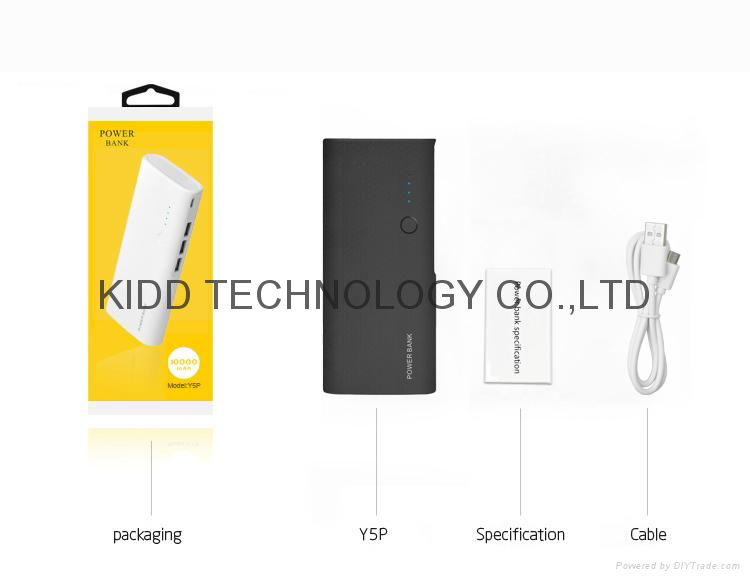 3 USB Output Powerbank new design with led indicator 5