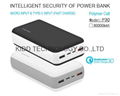 On sale protable high capacity Power banks with QC3.0 Type-C input