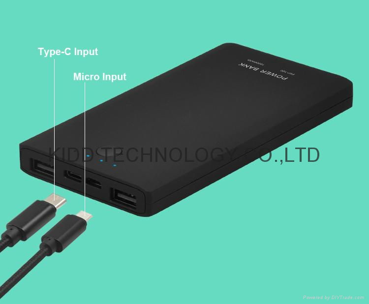 New design with hot selling 2017 protable Power bank 10000mAh 2