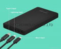 Slim Protable Powerbank with Li-polymer cell 10000mAh  2