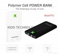 4000/5000mAh Power banks with cheap price on sale doub USB output