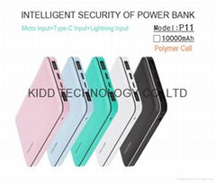 Power bank 8000mAh 10000mAh factory price with super quality charger