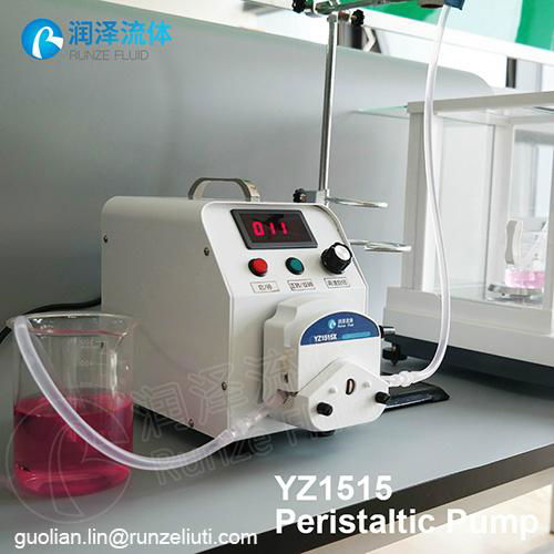 chemical dosing peristaltic pump YZ1515 Runze (China Manufacturer