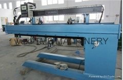 Longitudinal seam welder for thickness stainless cylinders