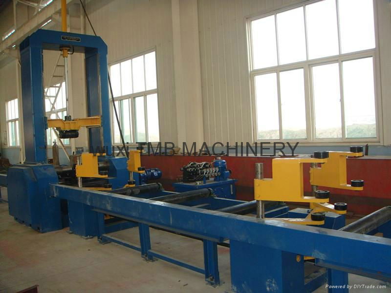 H-beam combined machine for assembly H beam 3