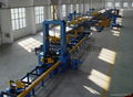 H-beam combined machine for assembly H beam 4