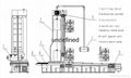 Box column H beam face milling machine for assembling easily 4