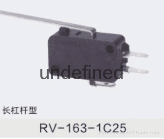 微动开关RV-163-1C25 4