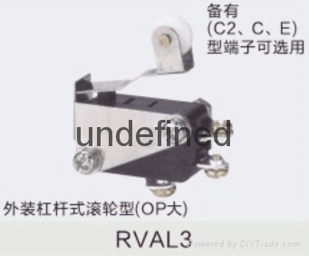 微动开关RVAL3 4