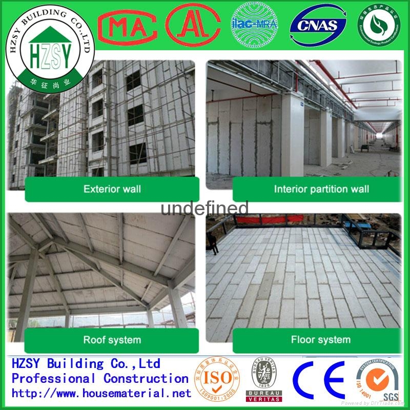 ECO-friendly EPS Light Weight EPS Cement Composite Sandwich Panel 4