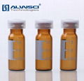 2mL amber vial 11mmborosilicate glass snap vials gc vial 