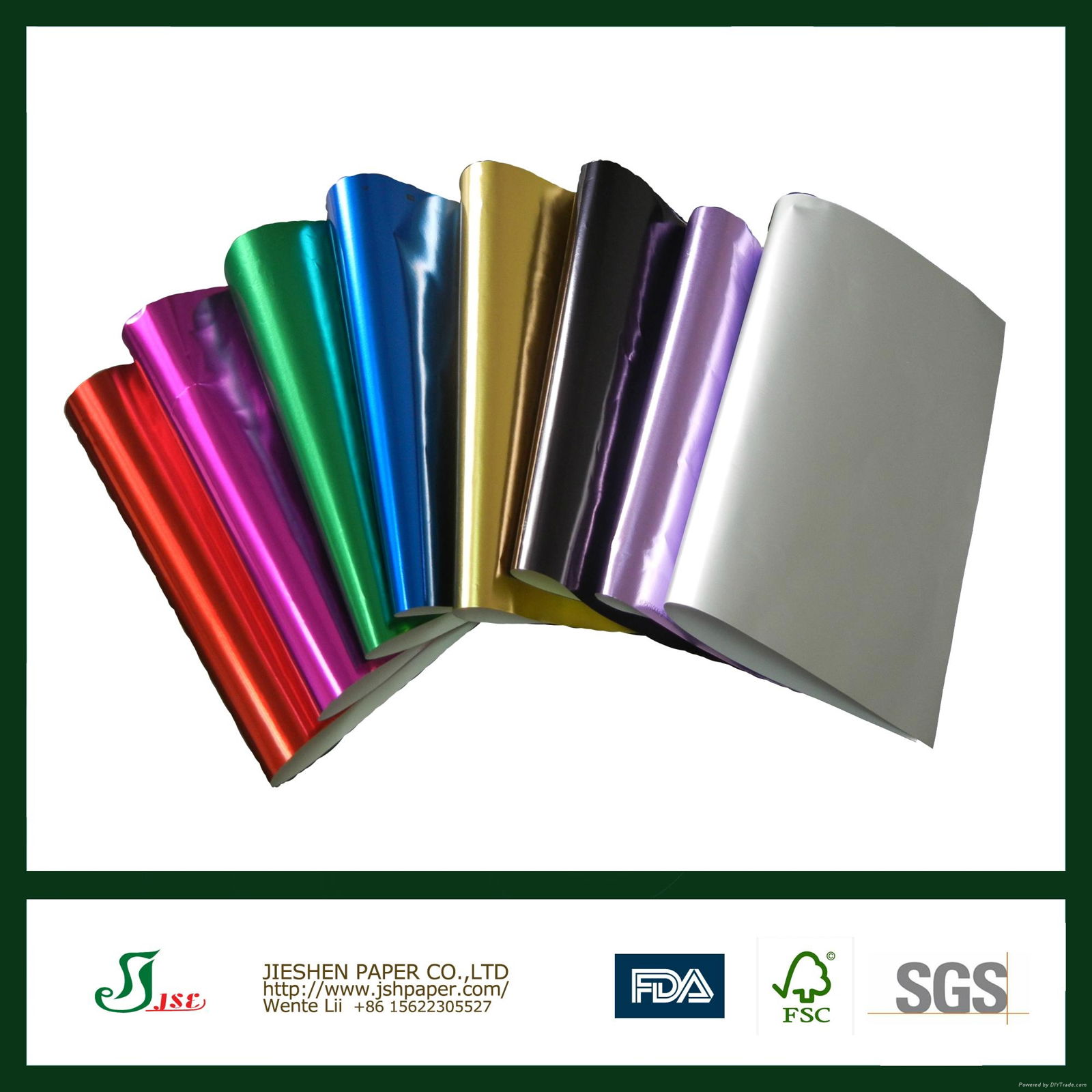 Alum foil laminated paper 2