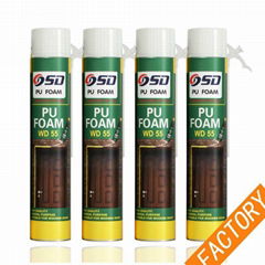 750ml 500ml Insulation Fixing Foam Expanding Foam Spray PU Foam