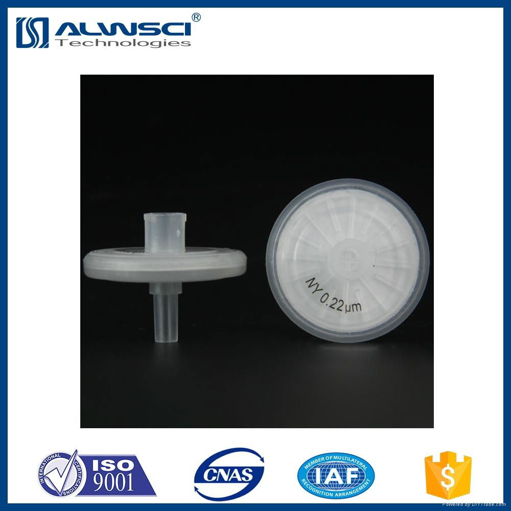 high quality laboratory 25mm syringe filters 0.45 for hplc vial
