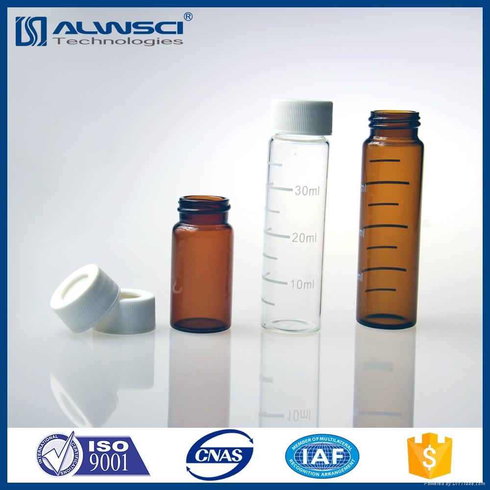 40mL Enviromental TOC Vial EPA VOA vial with 24-400 closure 5