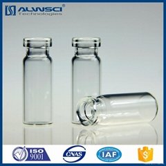 1.8ml Clear Glass Crimp Autosampler vial with 11mm aluminum closure 