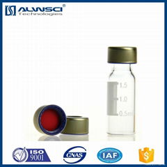 9-425 Cap with PTFE and Silicone Septa for HPLC Vials