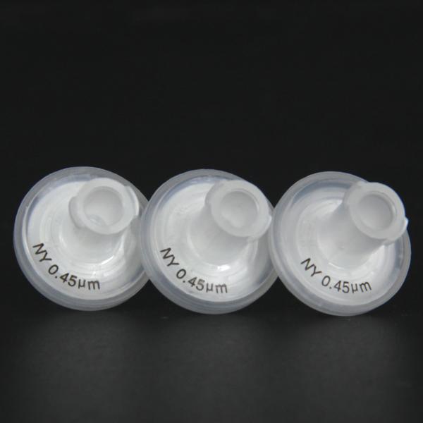 13mm 25mm 30mm Nylon Syringe Filter with pore size 0.22um or 0.45um