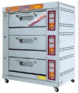 新南方YXY-60A三层六盘燃气烤箱东莞深圳广州电烤箱