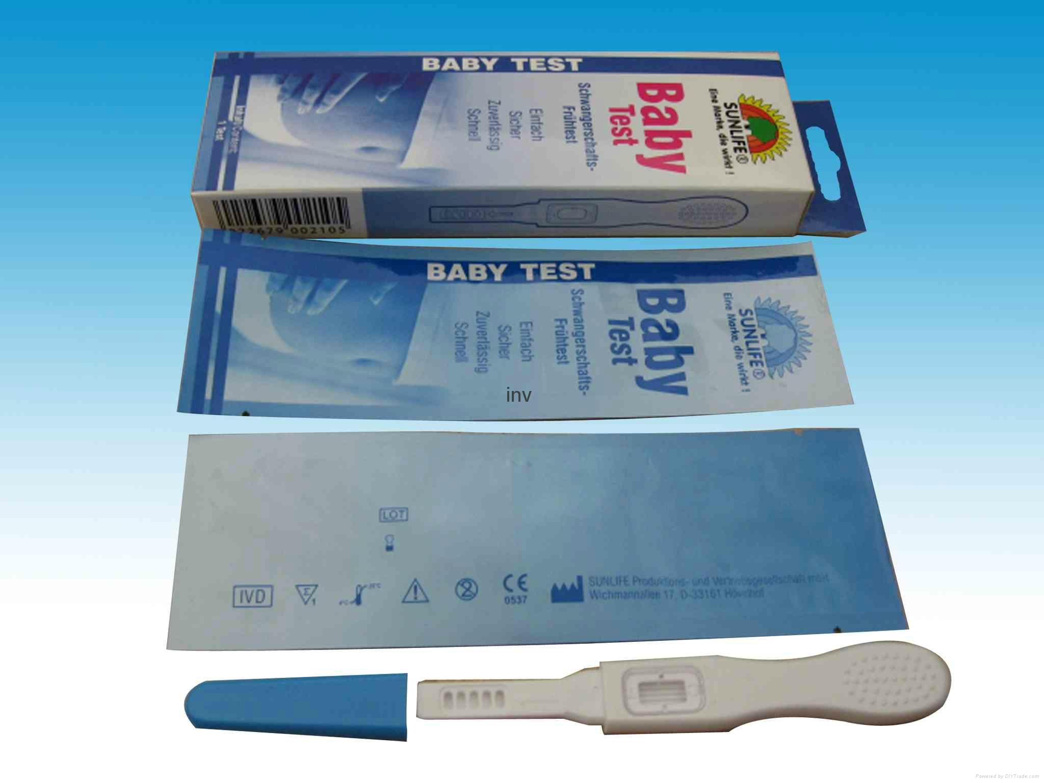 high accuracy human use rapid test kit hcg urine test (China