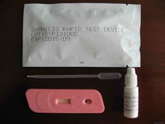 Medical diagnostic rapid test kits Syphilis Test cassette