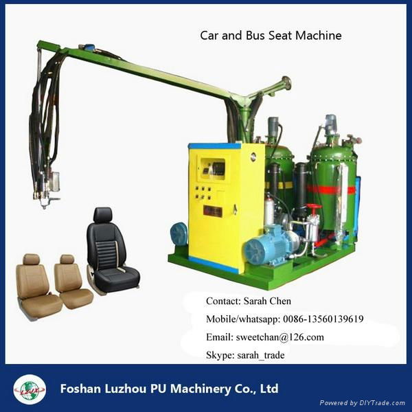 PU car seat molded foam machinery  4