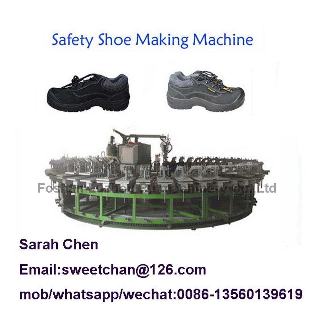 polyurethane footwear outsole pouring machine  2